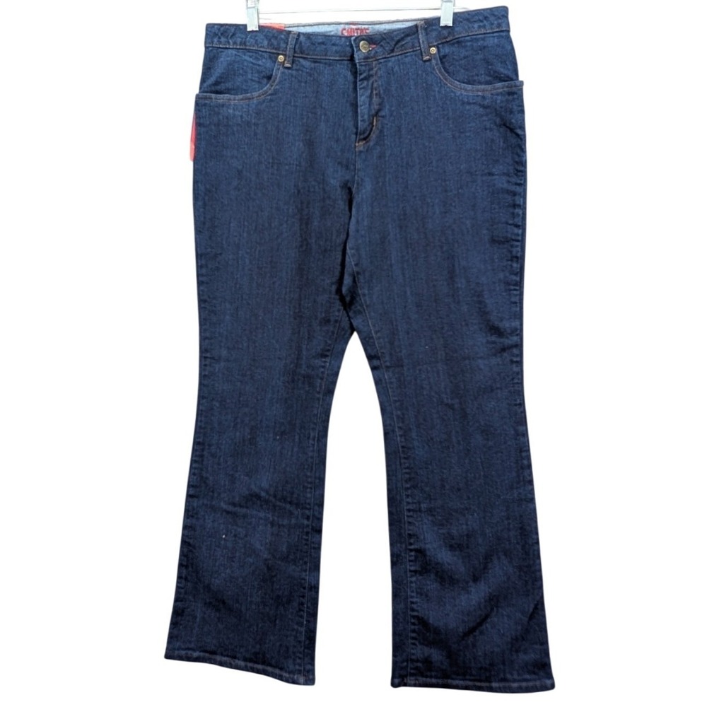 Smith's The Marissa Fit Jeans Women's Size 14 Bootcut Leg Blue Stretch Denim NWT